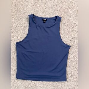 Express Women's high compression cropped top.